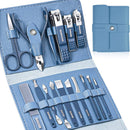 Sensation luxury  Manicure Set Saphire Blue 16Pcs
