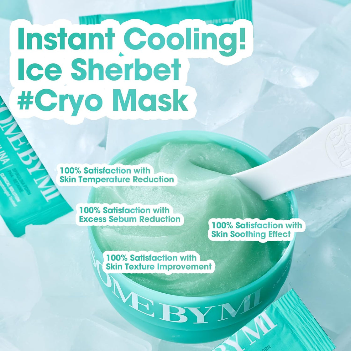 SOME BY MI PDRN Spirulina Soothing Sherbet Mask – 10 Sticks