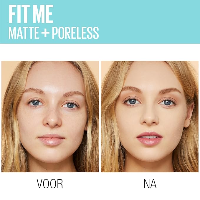 Maybelline New York Fit Me Matte + Poreless Foundation