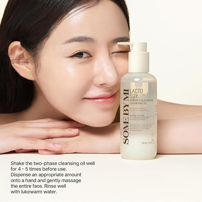 SOME BY MI Lacto Soy Sebum & Blackhead Cleansing Oil 200ml