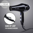 Ikonic Professional Hair Dryer Pro 2500+ Black