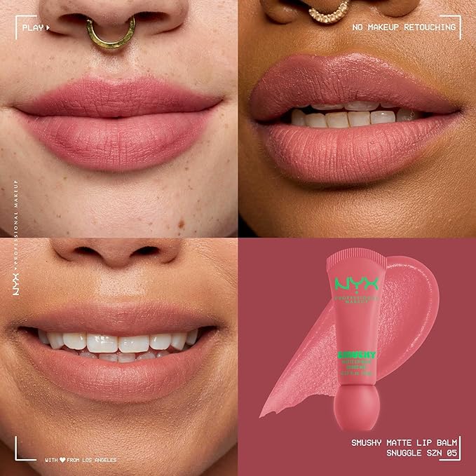 NYX Smushy Matte Lip Balm-Snuggle SZN-8ML