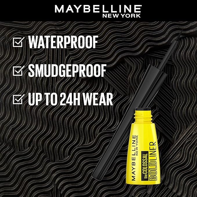 Maybelline New York Colossal Bold Eyeliner - Black 3 g