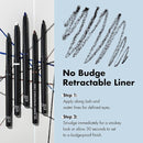 ELF No Budge Retractable Eyeliner Water-resistant 0.18g