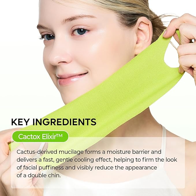 Dr.Melaxin Cactox Cooling V-UP Mask 4pcs
