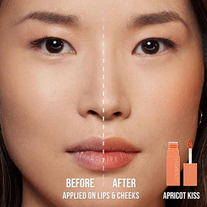 Huda Beauty Creamy Lip Blush, Apricot Kiss 6 ml