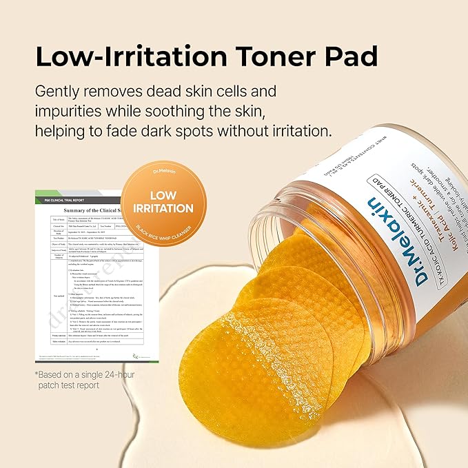 Dr.Melaxin TX-Kojic Acid Turmeric Toner Pad 190ml 70pads