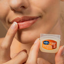 vaseline cocoa butter for soft glowing lips
