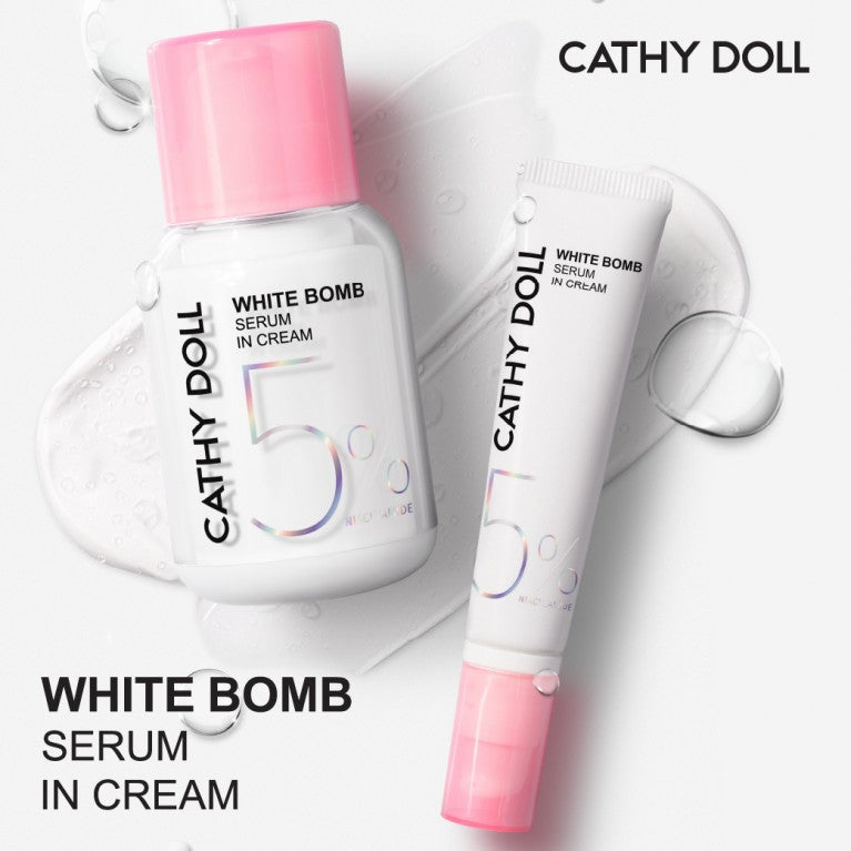 CATHY DOLL White Bomb Serum In Cream 5% Niacinamide -15ml