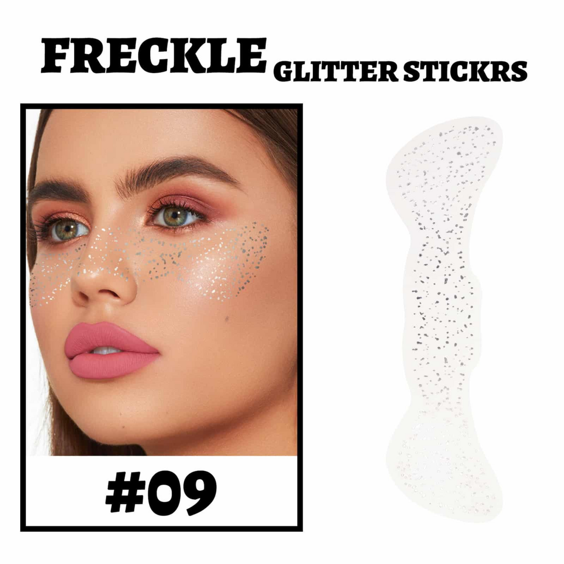 MLSmile Freckle Glitter Stickers 1pcs