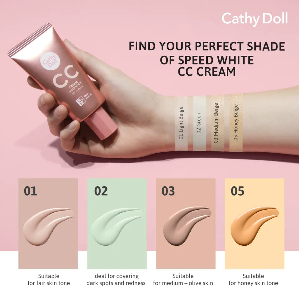 Cathy Doll Speed White CC Cream SPF50 PA+++50ml