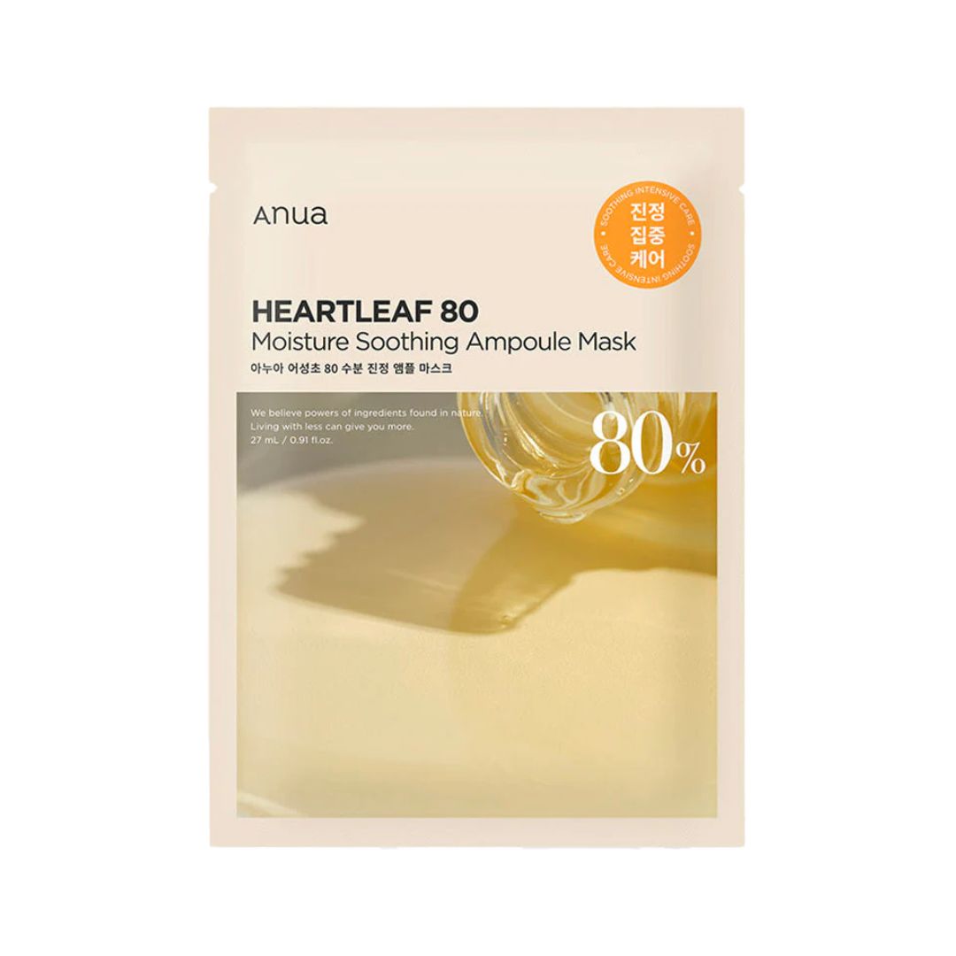 Anua Heartleaf 80 Moisture Soothing Ampoule Mask 1pc