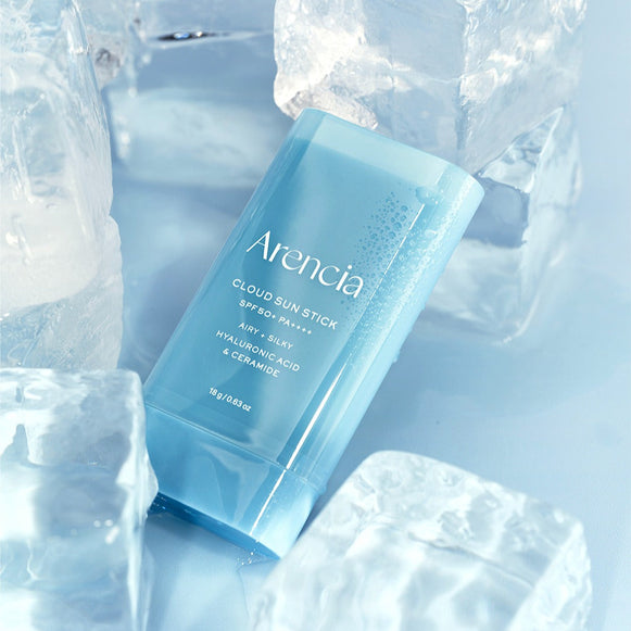 Arencia Cloud Sun Stick SPF 50++++aIRYB+SILKY HYALURONIC ACID AND CERAMIDE 18G