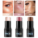 MLSMILE 3 Piece Cream Contour Stick Makeup Kit, Create Face Contour, Highlighter Bar, Blush Stick for Sculpting Cheeks, Bronzer Contour Sticks, Make-up Set 6g