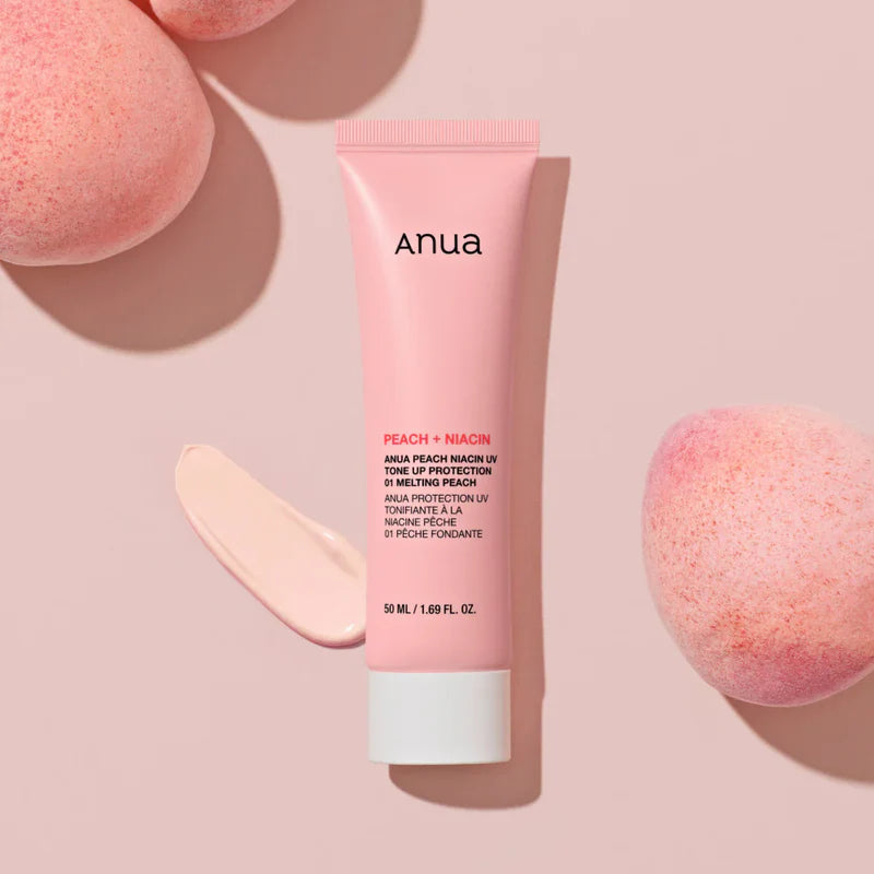 ANUA Peach Niacin UV Tone Up Protection 01 Melting Peach 50ml