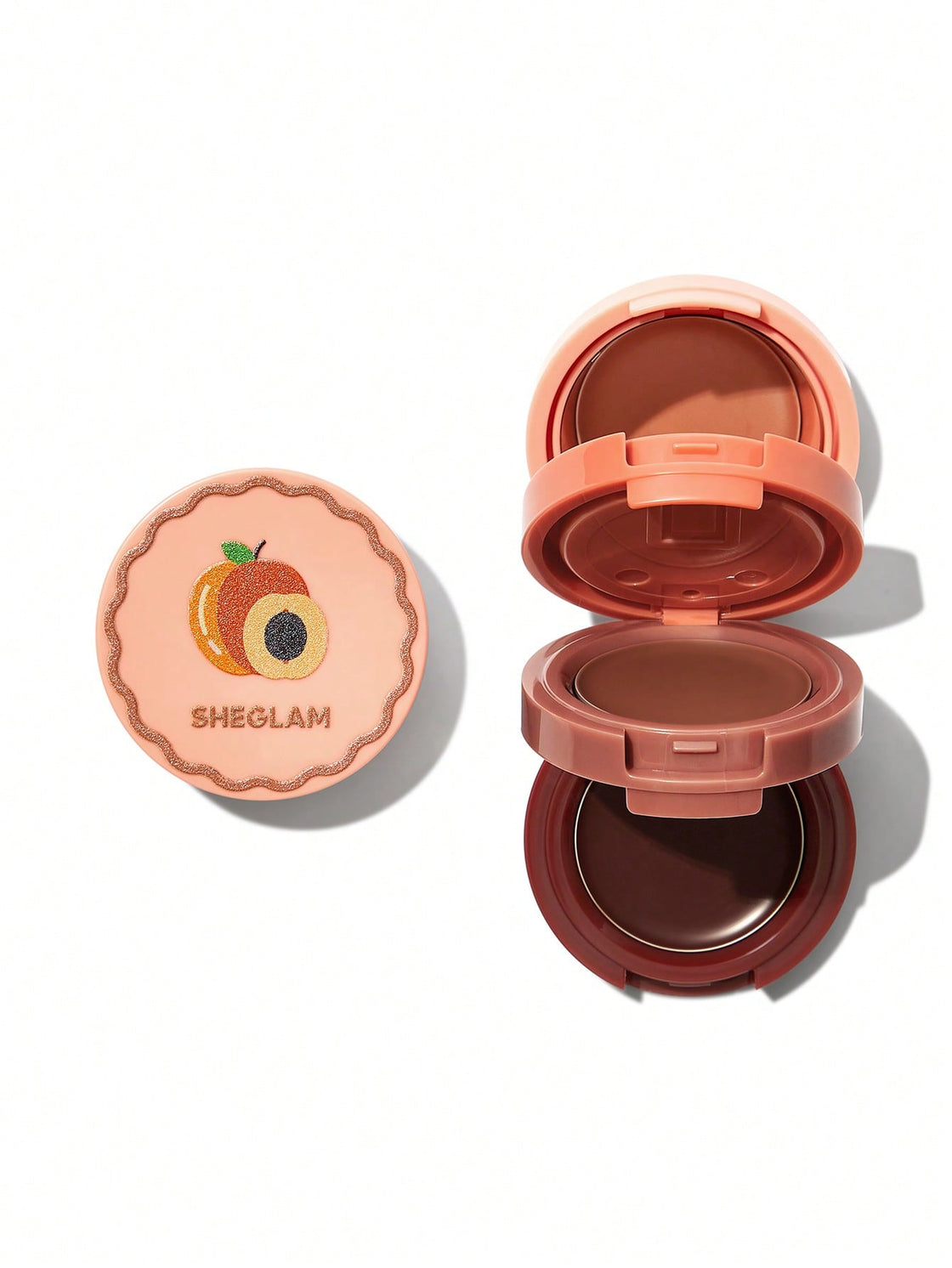 SHEGLAM strawberry whirl cheek and lip Cream stack 3.96g