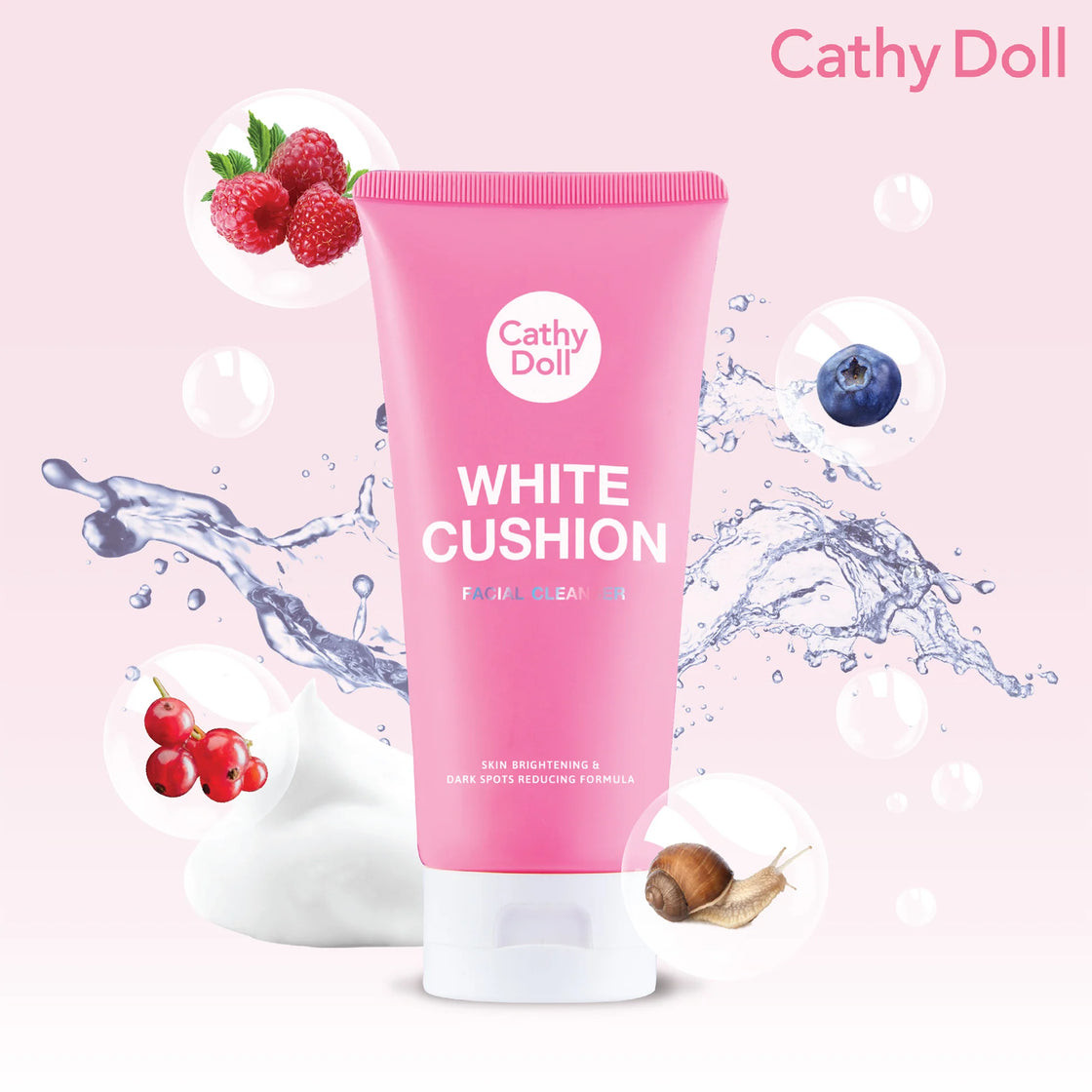 Cathy Doll White  Cushion Facial Cleanser 120ml