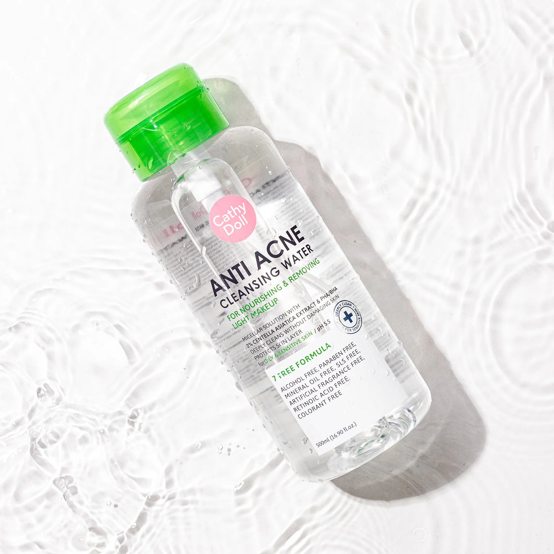 Cathy Doll Anti Acne Cleansing Water 500 ml