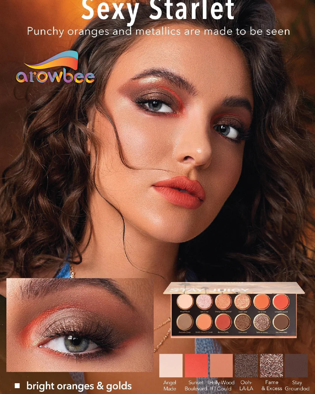 SHEGLAM Stay Juicy, La Palette 10 g