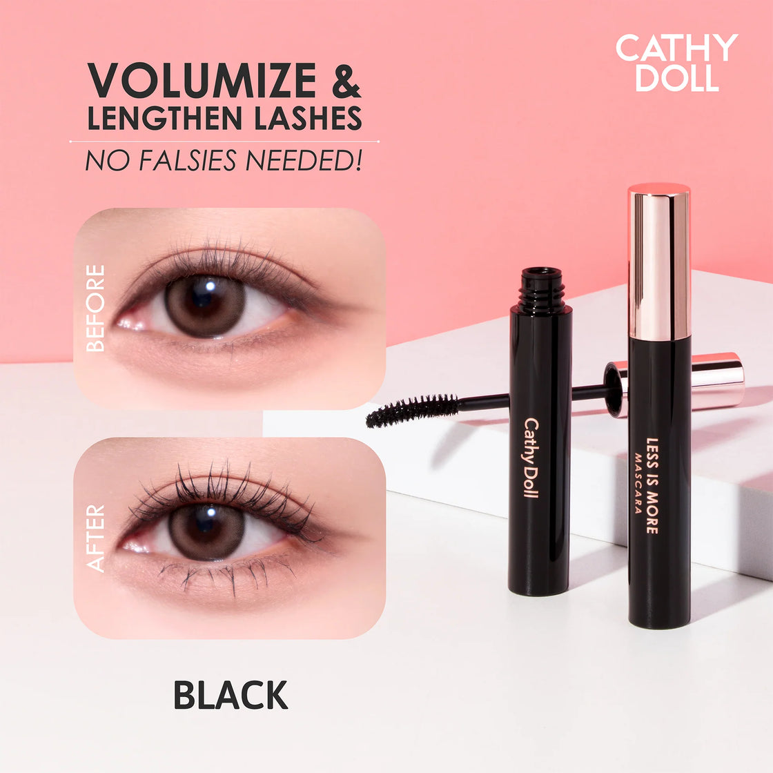 CATHY DOLL LESS IS MORE MASCARA 8g