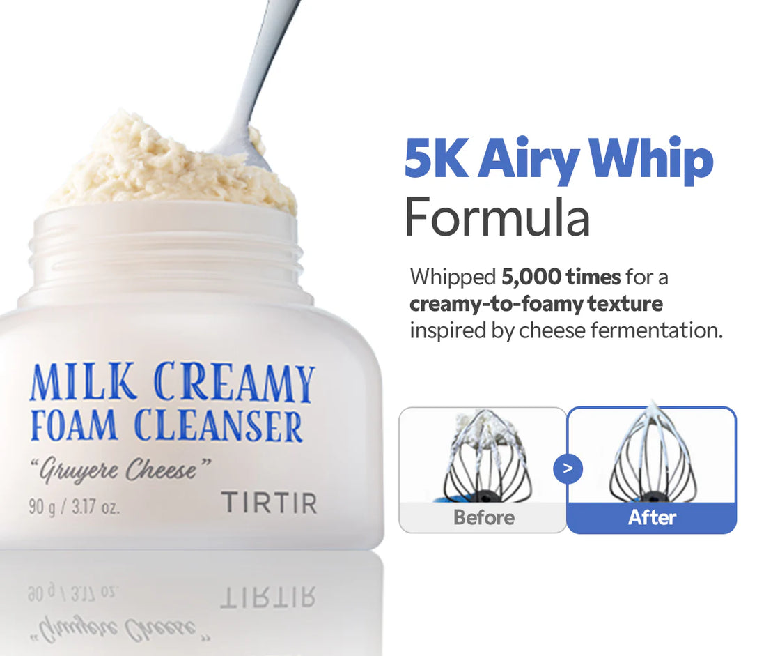 Tirtir Milk Creamy Foam Cleanser 90g