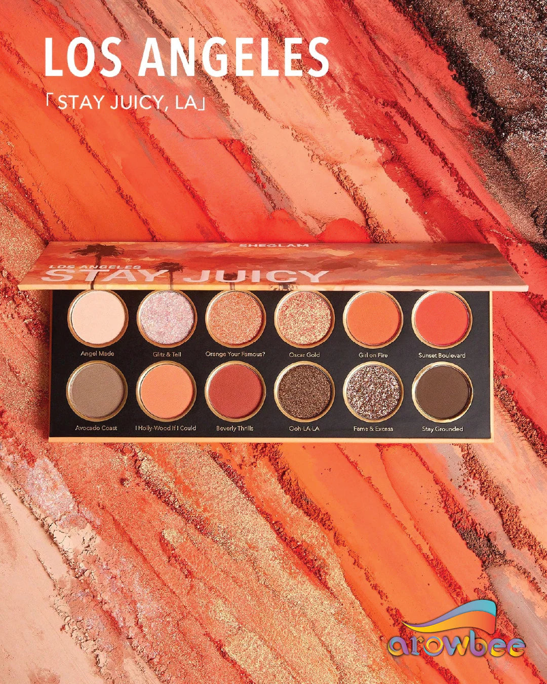 SHEGLAM Stay Juicy, La Palette 10 g