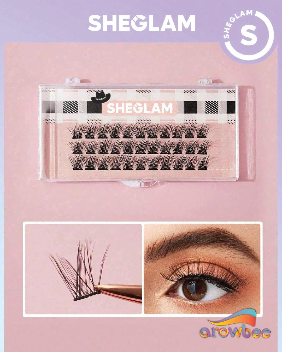 Sheglam Sexy Starlet Lash Duo-Glam Cowgirl 33Pcs