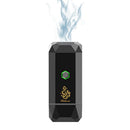 Portable Bakhoor Burner Diamond Shape Black Color Mini