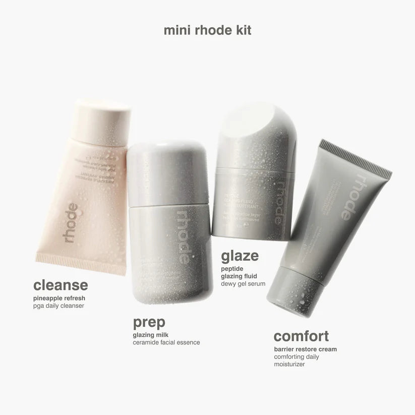 rhode mini Kit Glazed Skincare Essentials