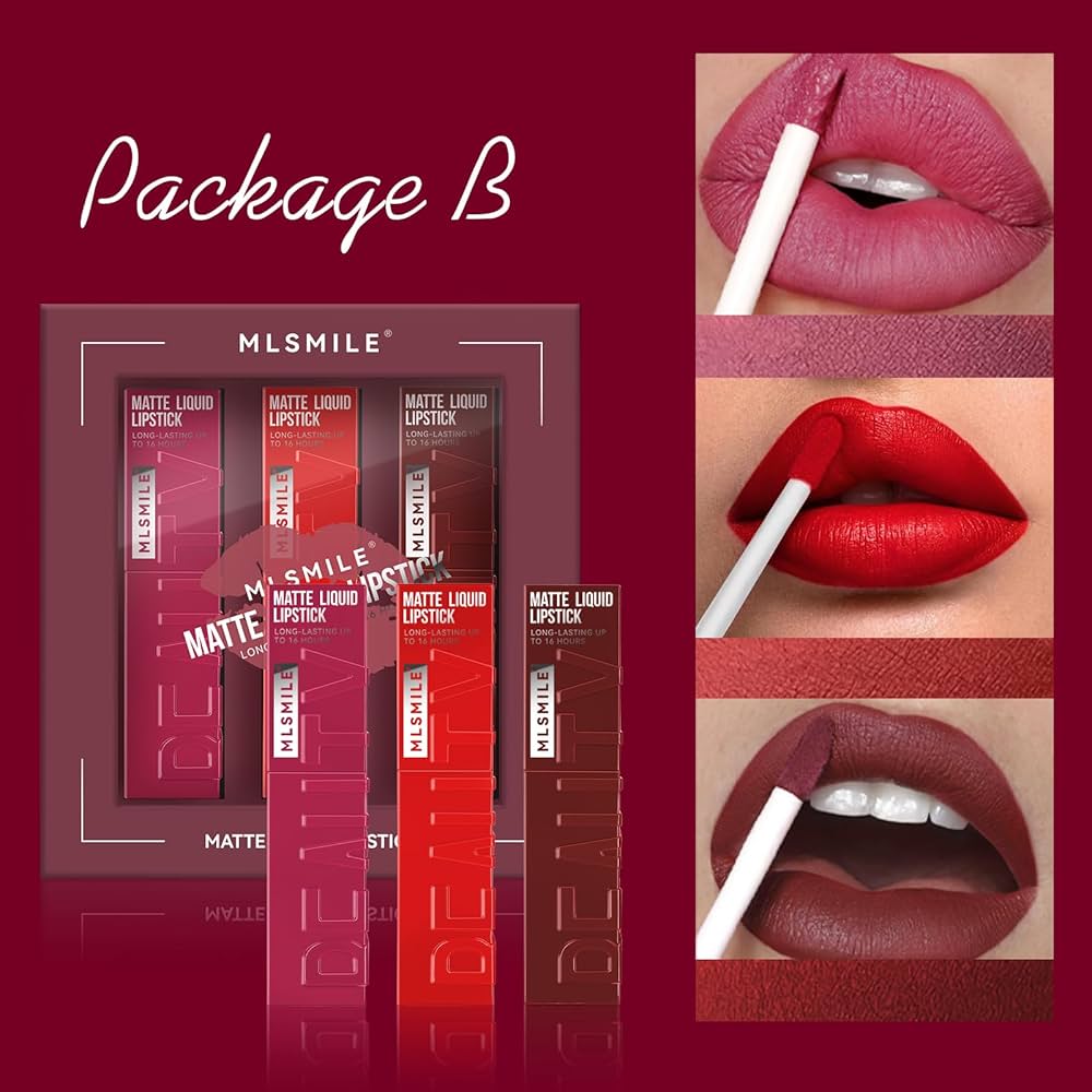 ML  Smile Matte Liquid Lipstick 6ml