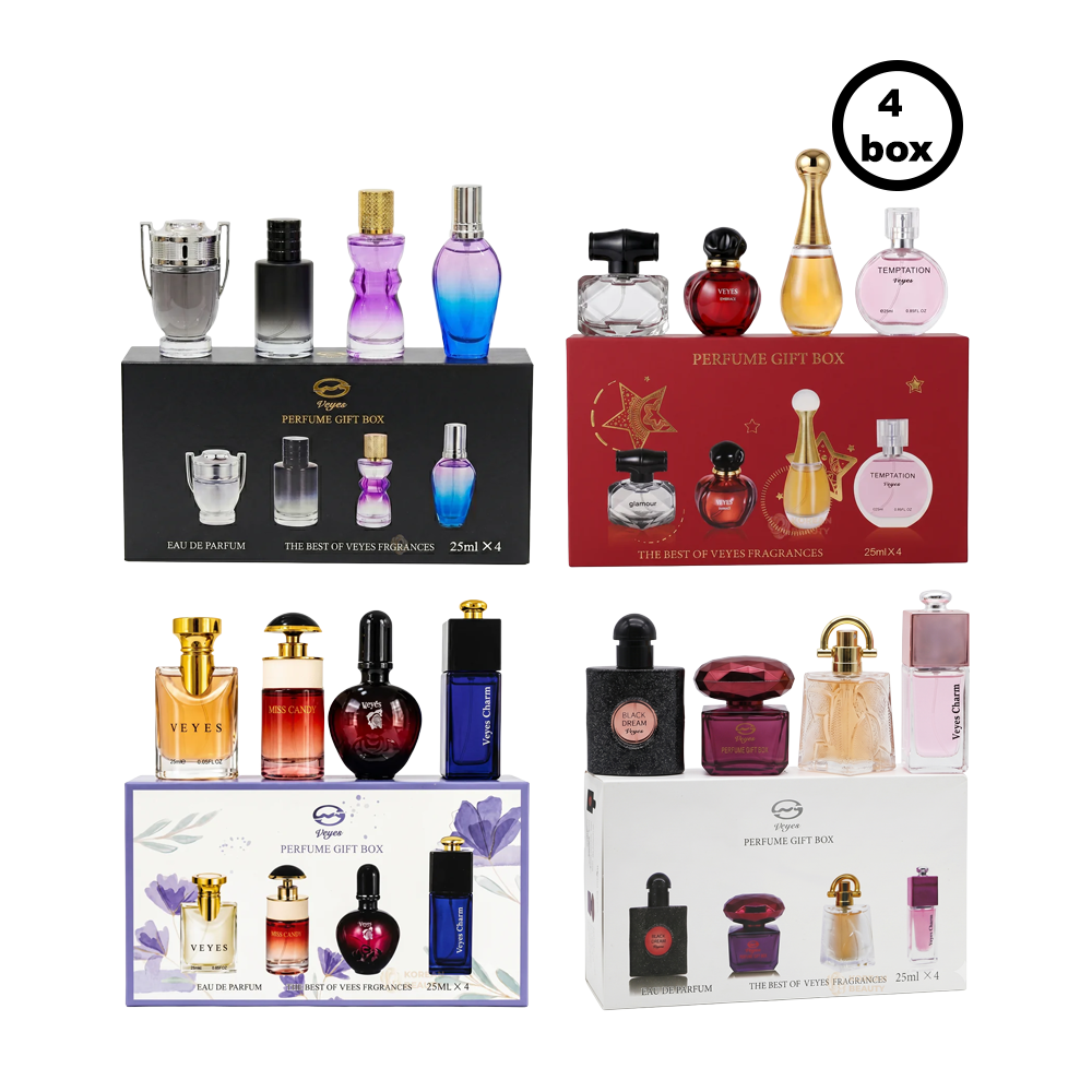 Veyes 4 in 1 Perfume Giftset 25ml x 4 ( 4 BOX )