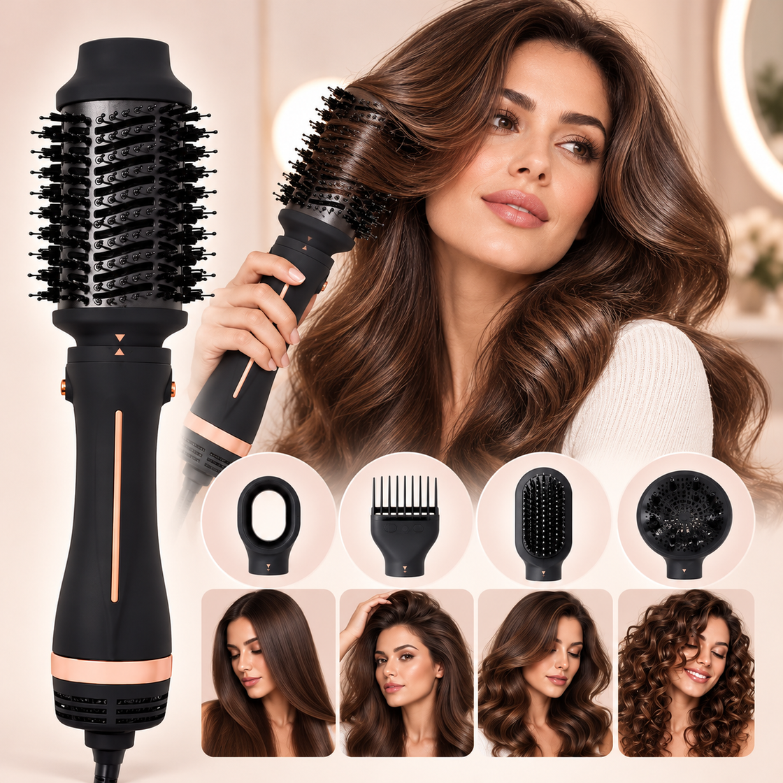 Quattro Professional 5-in-1 Styler QP3150