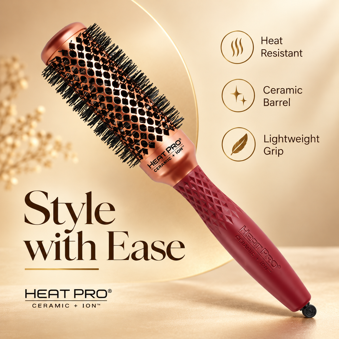 Olivia Garden HeatPro Thermal Round Brush HP-32 – 32mm