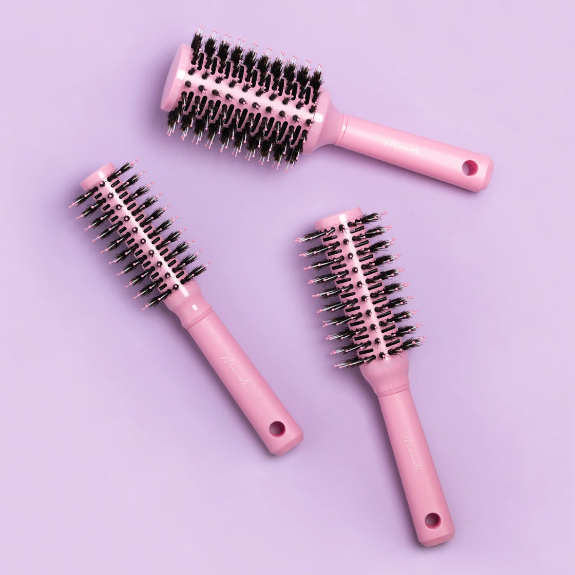 Mermade Hair Midi Round Brush, Pink