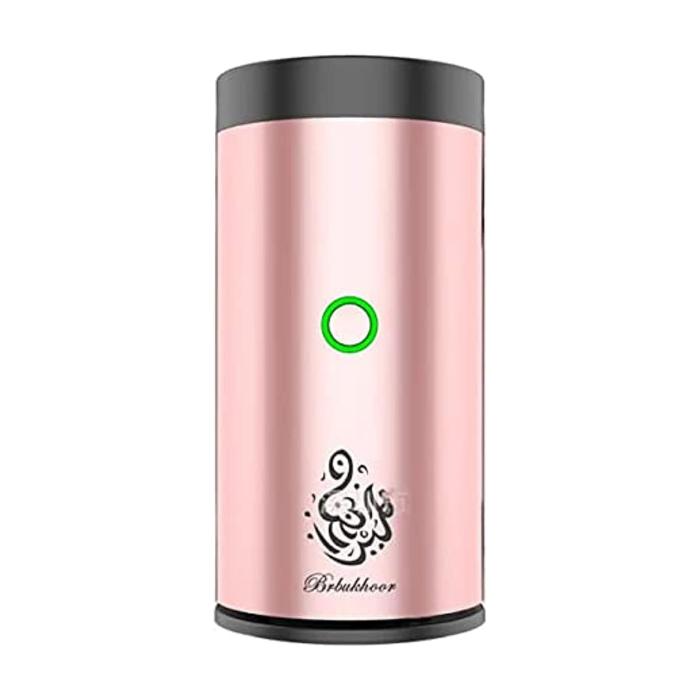 Portable Bakhoor Burner For Car / Office - Pink
