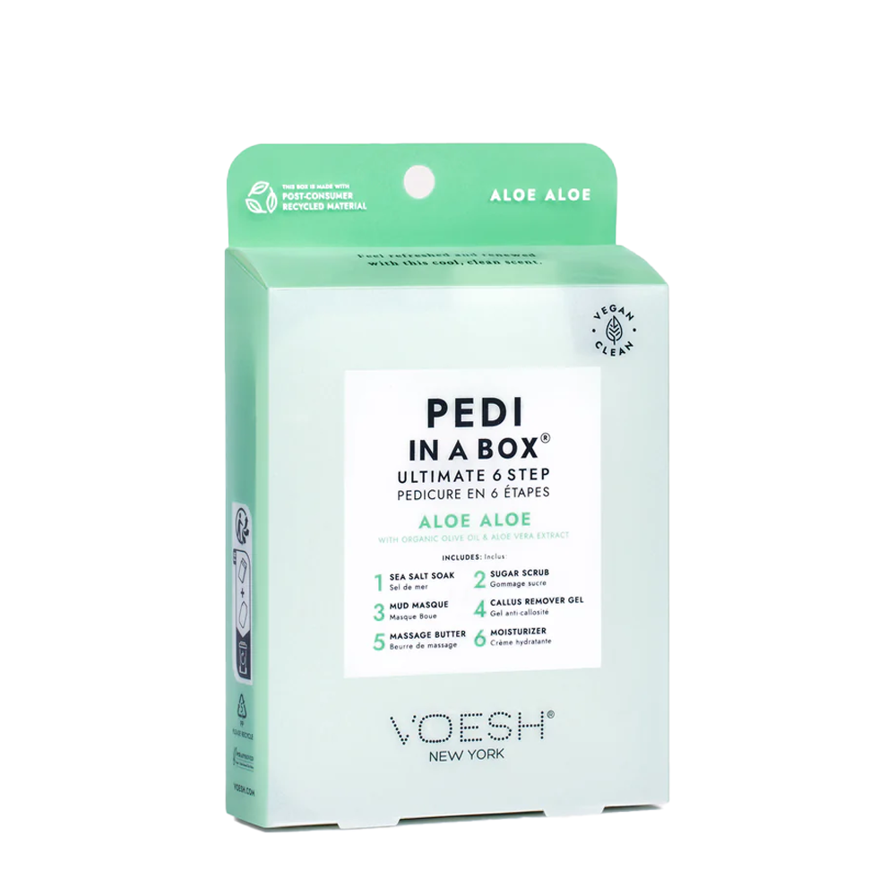 VOESH Pedi in Box Ultimate 6 step Pedicure-Aloe Aloe 