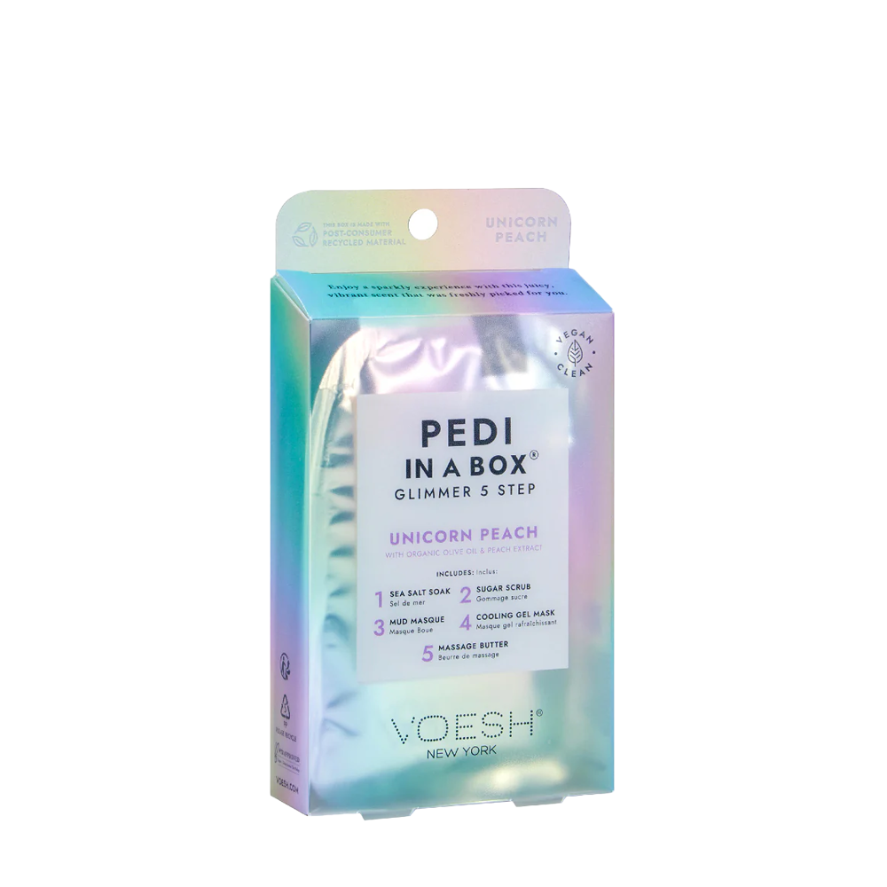 VOESH New York Pedi In A Box Glimmer 5 Step