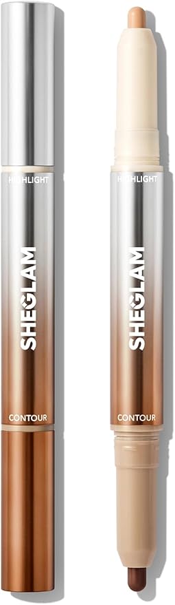 SHEGLAM FINE LINE 2-IN-1 NOSE CONTOUR & HIGHLIGHT PEN-CHESTNUT 0.5G