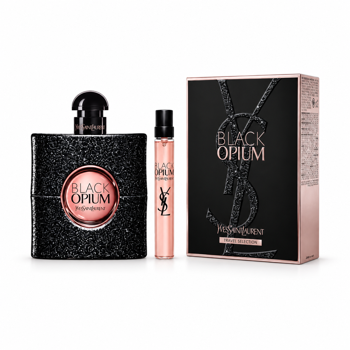 Yves Saint Laurent Black Opium Women's Gift Set: Eau de Parfum (90ml + 10ml)