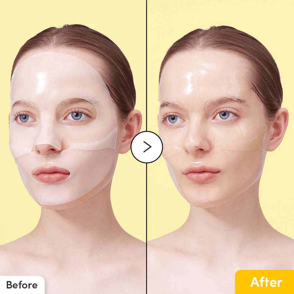 EQQUALBERRY Collagen Glow Up Hydrogel Mask -4 sheets