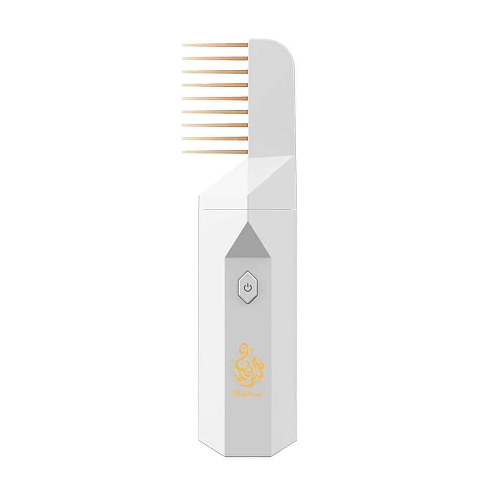 Top selling comb bukhoor burner white color
