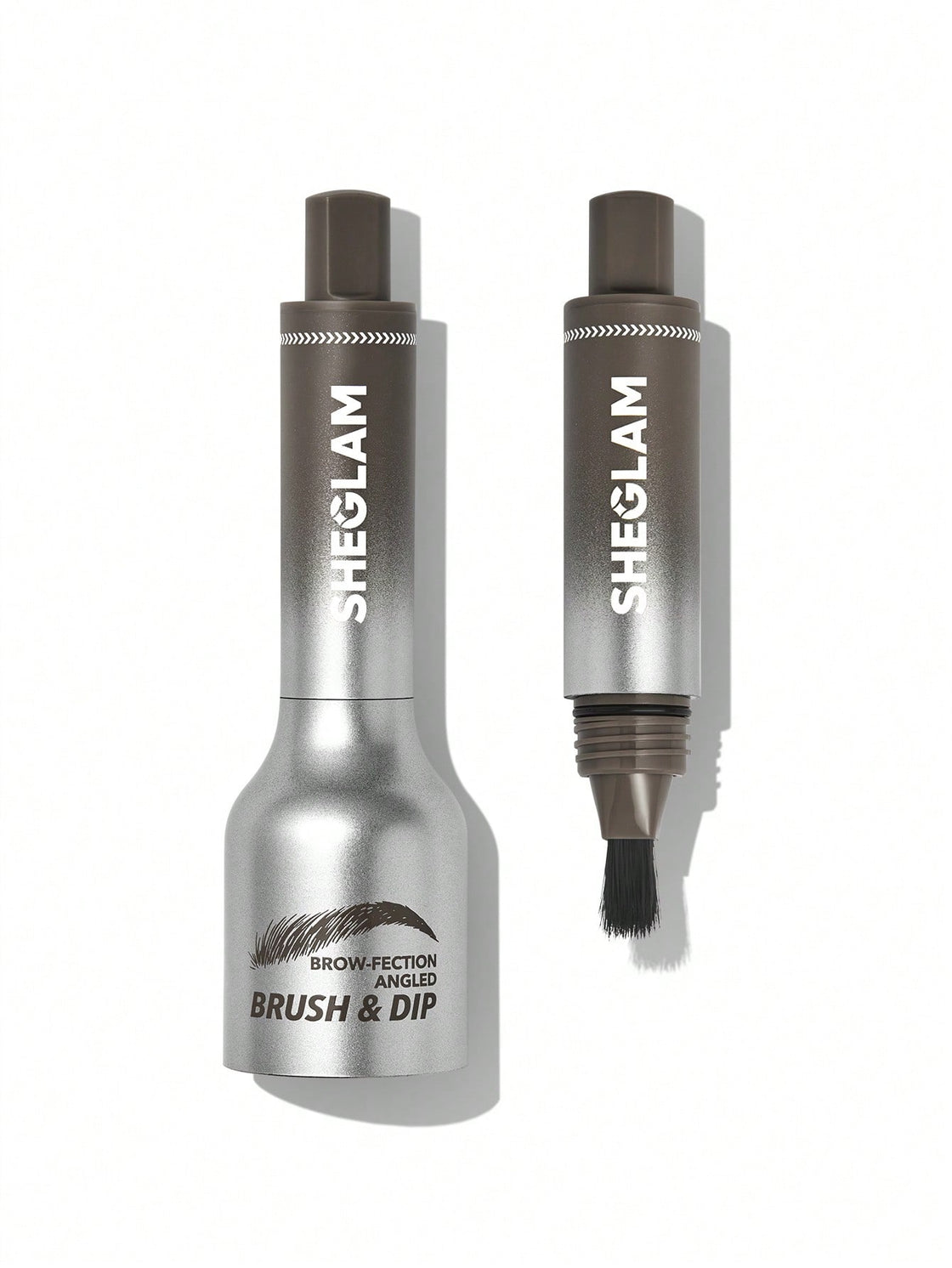 Brow-Fection Angled Brush & Dip-Auburn