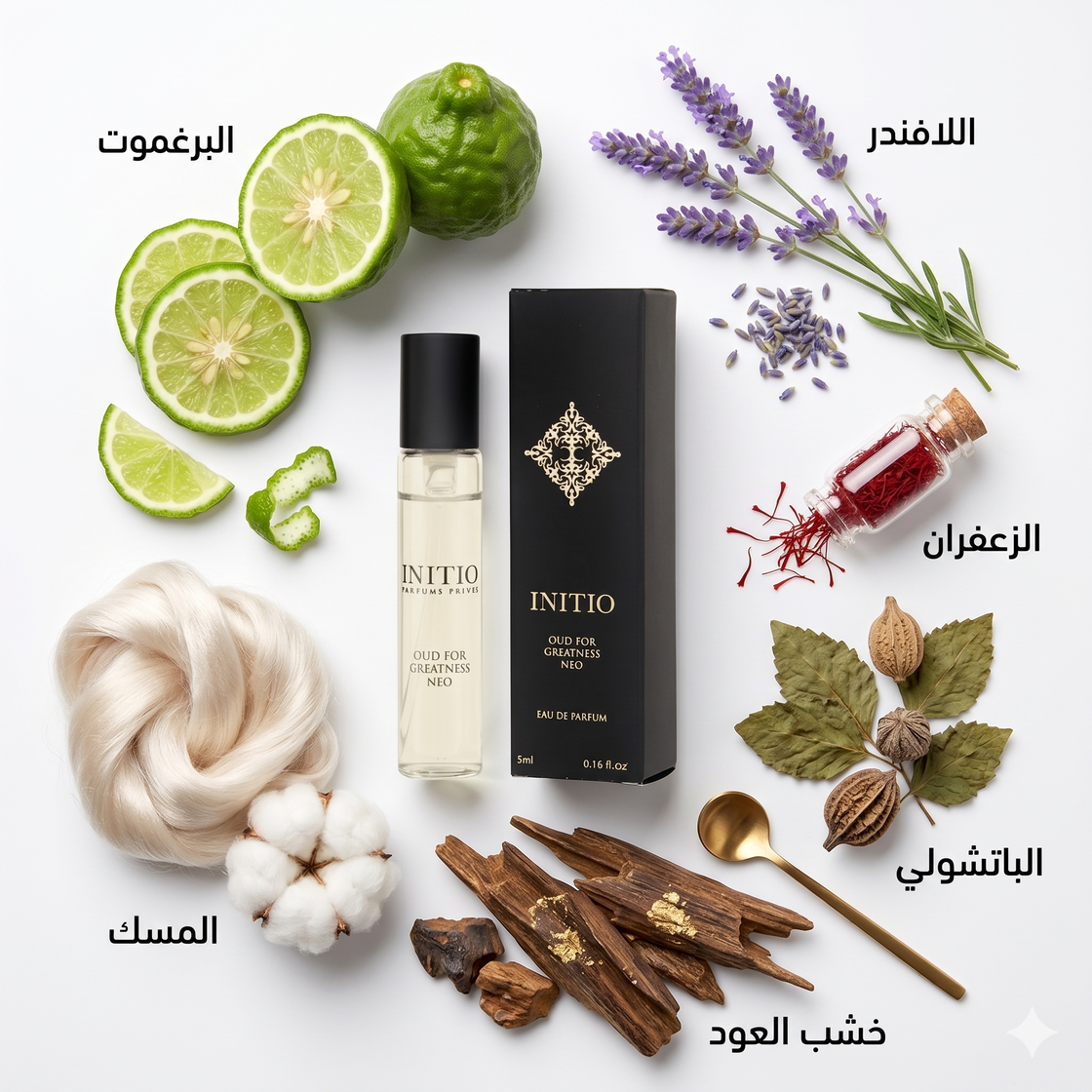 Initio Parfums Prives Oud For Greatness Neo EDP MINI Travel Spray . 5ml