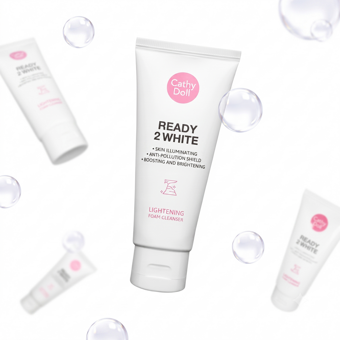 Cathy Doll Ready 2 White Lightning Foam Cleanser - 12ml