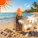 Luna Sun Tan Oil SPF 15 -200 ML