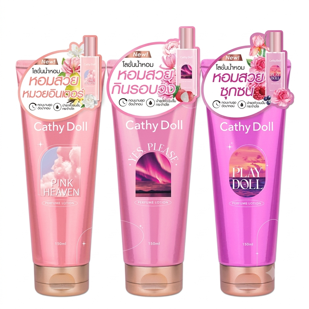 cathy doll pink heaven perfume lotion 150ml