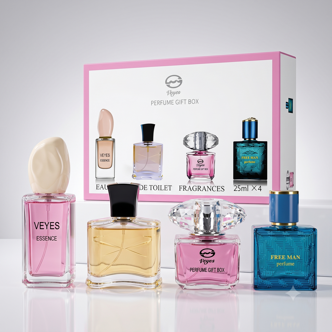 Veyes Fragrances-4 in 1 Gift Pack 25ml x 4
