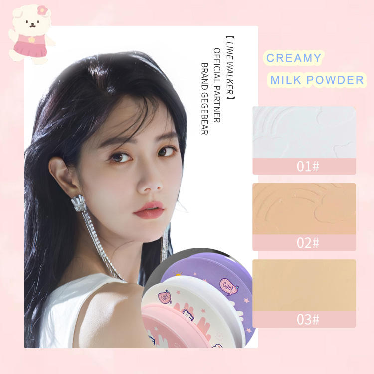 GEGE BEAR Milk Cute Pressed Powder 12g
