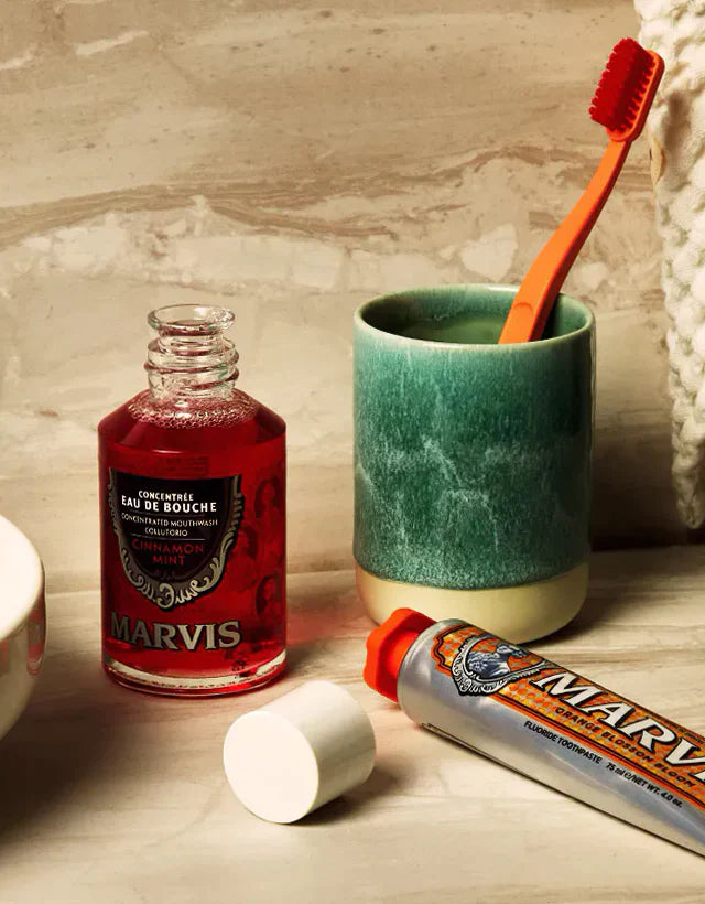 Marvis Cinnamon Mint Concentrated Mouthwash – 120 ml