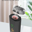 Portable Bakhoor Burner Diamond Shape Black Color Mini